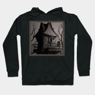 Whimsical Witch Hut Hoodie